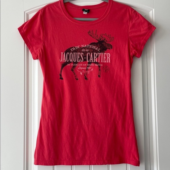W‎ Communication Women's Jacques-Cartier Nat'l Park Graphic T-Shirt XL - Picture 2 of 6
